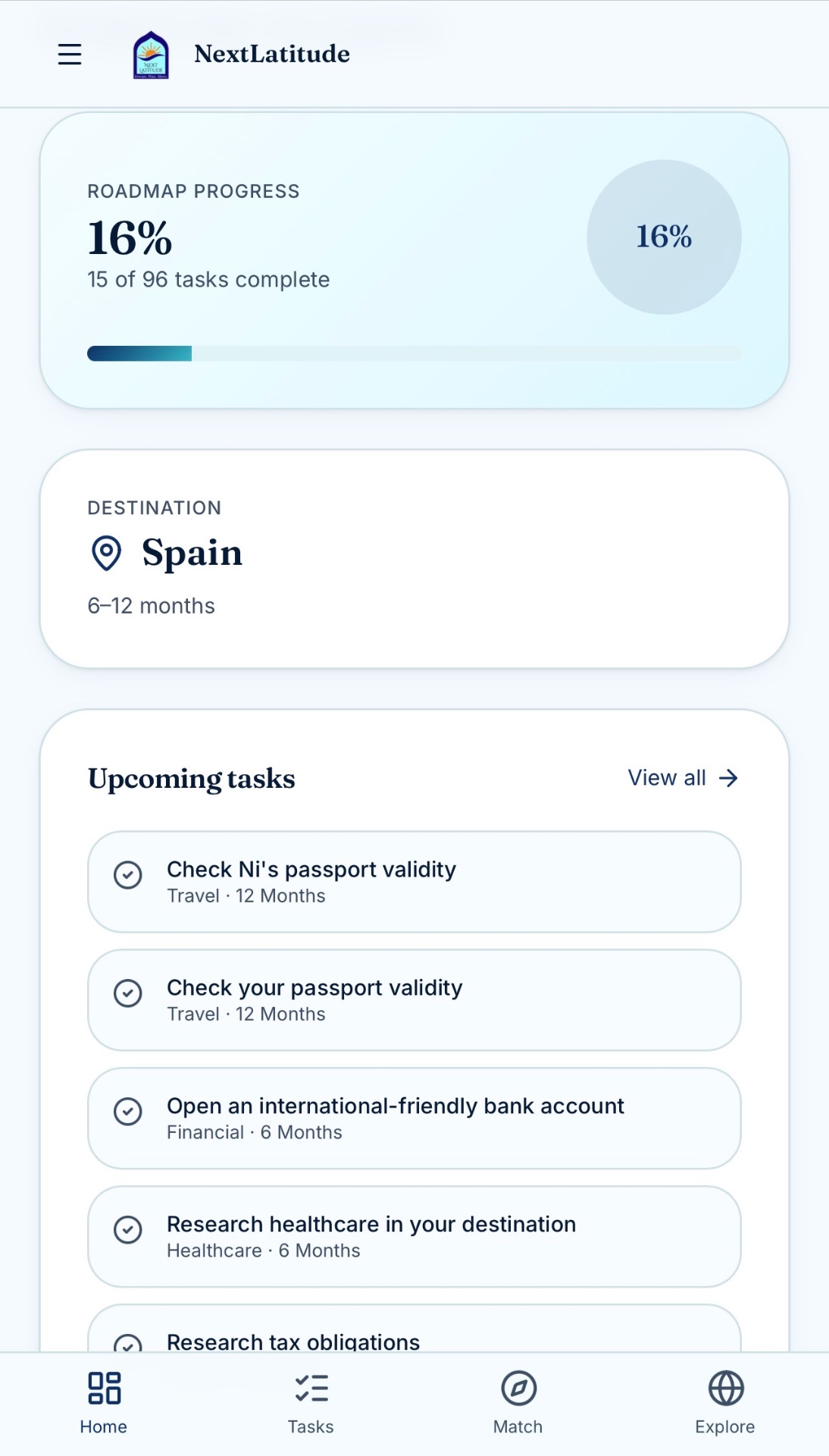 Next Latitude screenshot 1
