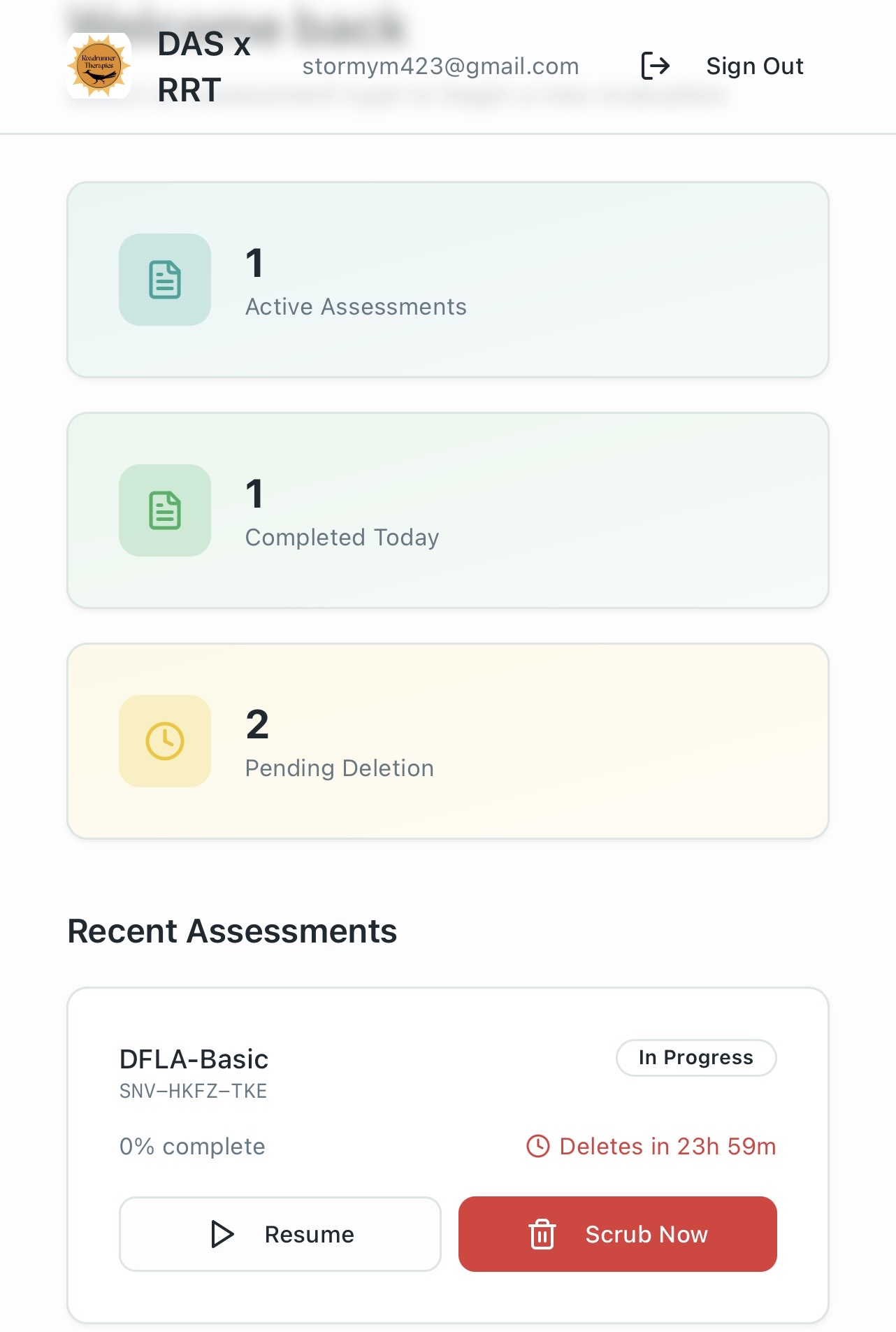 Dynamic Assessment Suite screenshot 1